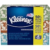 Kleenex Everyday Facial Tissues, Low Count Flat, 85 ct, 3 Pack
