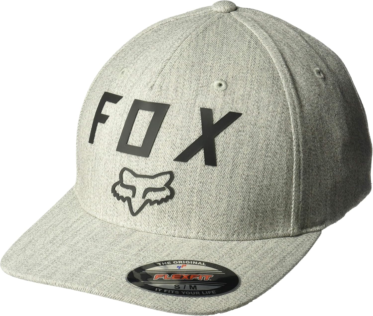 Fox Men's Number 2 Flexfit HAT, Light Heather Grey, L/X-Large: New World Diamonds: Clothing