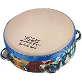 Remo RH-2106-00 Rhythm Club Tambourine - Rhythm Kids, 6"