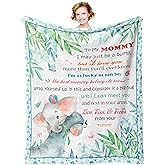 Xutapy New Mom Gifts for Women, Mom to be Blanket 60’’x50’’, First Time Mom Gifts Ideas, Best Gift for New Mom Mommy After Birth, New Pregnancy Gifts for Mom Throw Blanket, Gender Reveal Gifts
