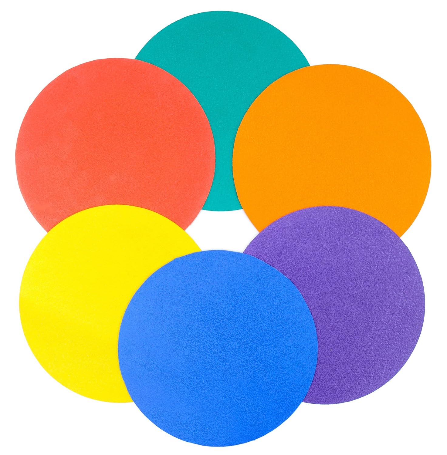 Unsquashable Rubber Throw Down Spots Blue/Red/Green/Orange/Purple