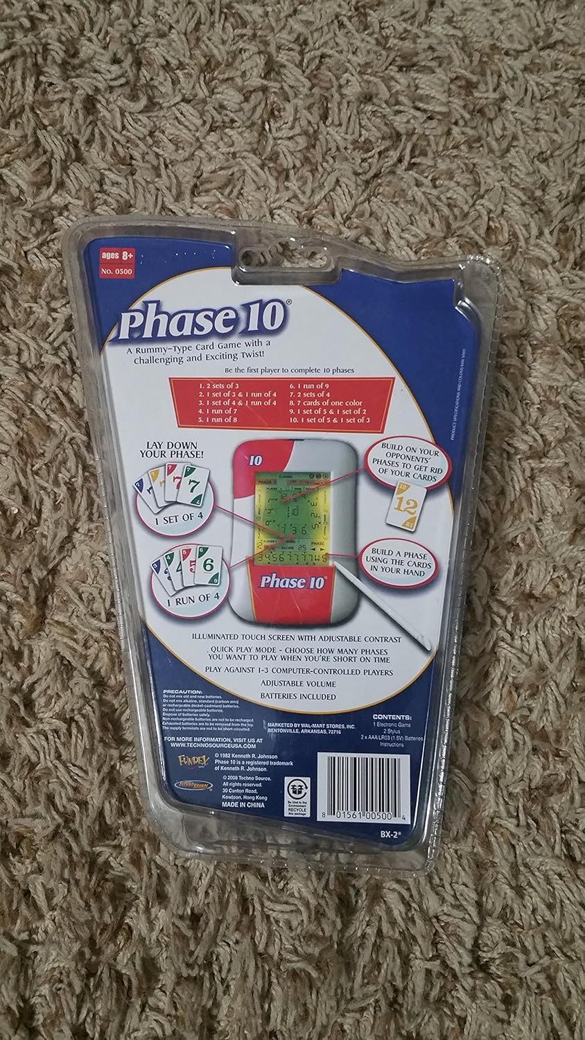 phase 10 electronic game