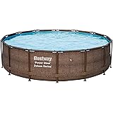 Bestway Steel Pro MAX Frame Pool Set, rund 366x122 cm Stahlrahmenpool