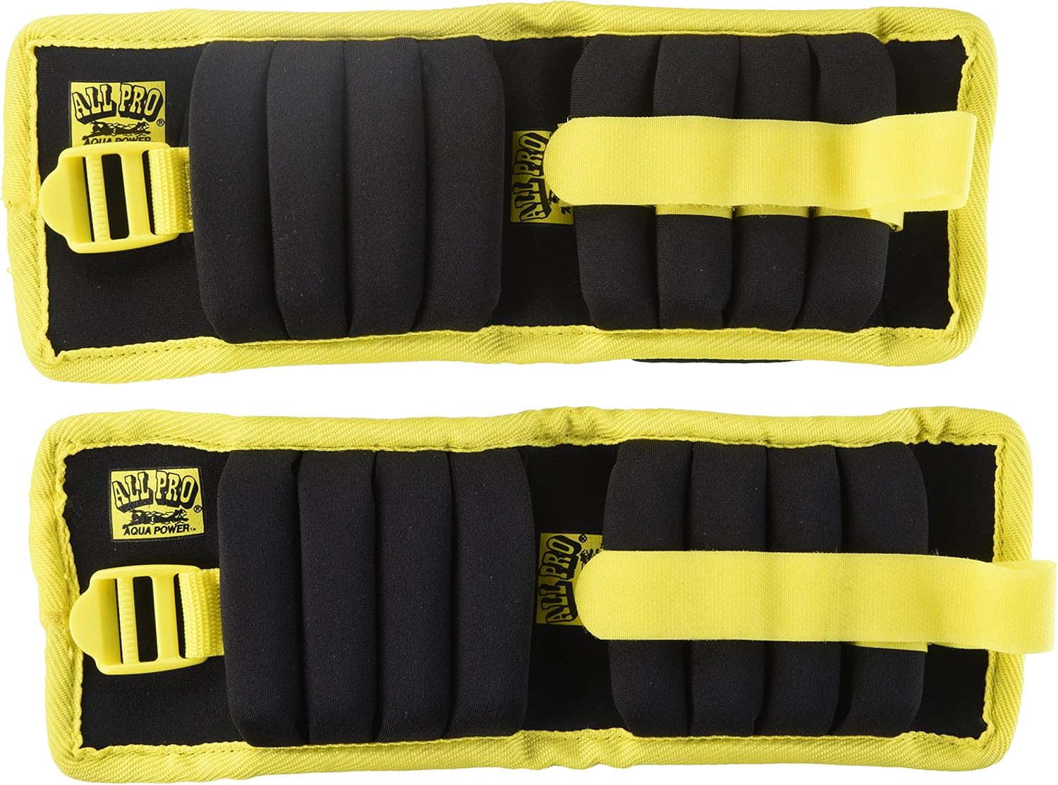 All Pro Weight Adjustable Aqua Power Aquatic Wrist Weights, 4-Pound : Swimmer Weight Belt : Sports & Outdoors