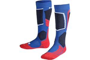 FALKE Unisex Kids SK2 Intermediate Ski Socks, Medium Cushion, 1 Pair