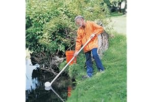 SP SCIENCEWARE SP Bel-Art Plastic Economy Dipper, 500ml Capacity, 3ft Handle for Safe Sampling and Pouring, Lightweight Water Dipper with Handle Ideal for Liquids, Chemicals, or Food Applications, White