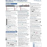 Windows 11 Quick Reference Training Tutorial Guide (Cheat Sheet of Instructions, Tips &amp; Shortcuts - Laminated)