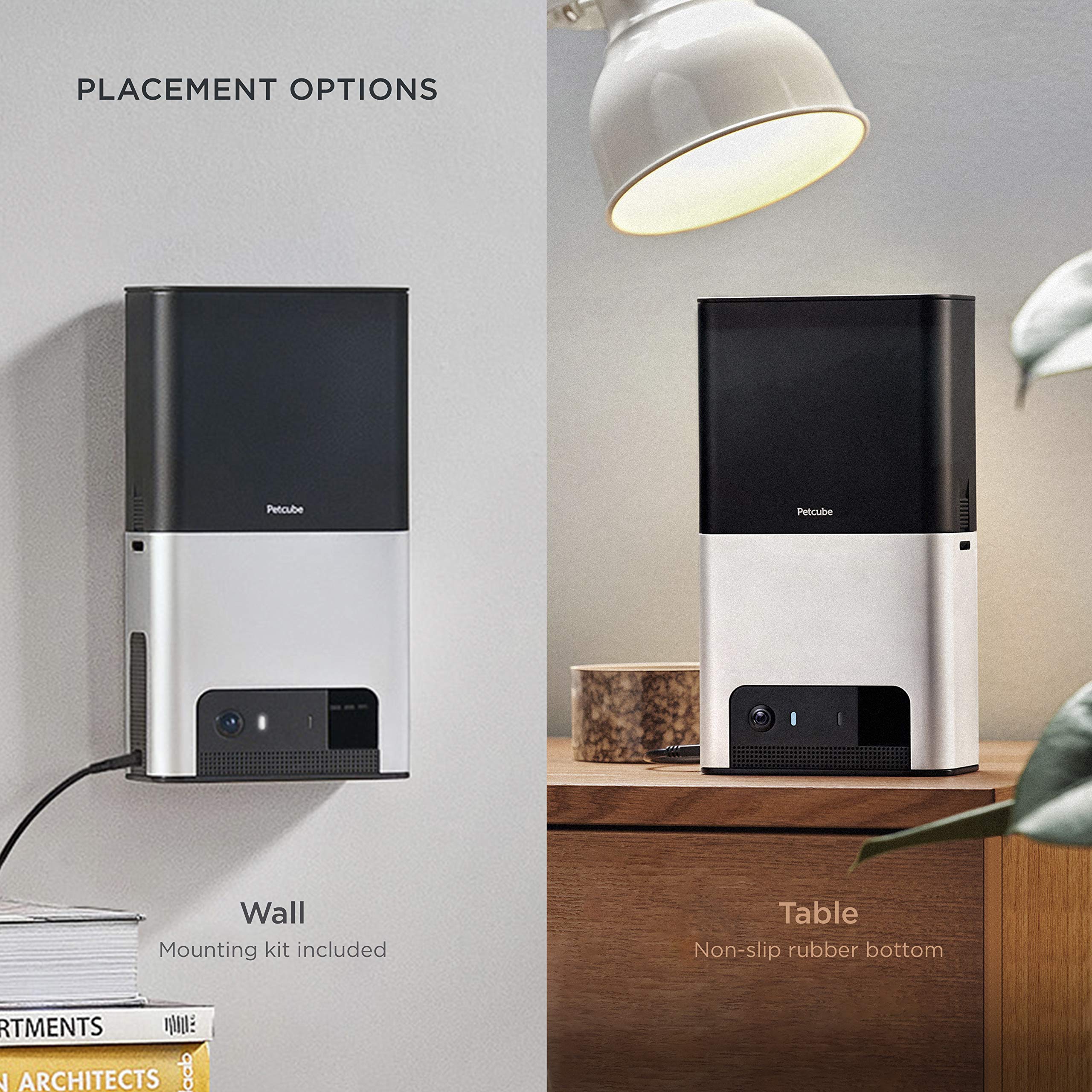 Petcube Bites 2 Wi-Fi Pet Camera with Treat Dispenser & Alexa Built-in, for Dogs and Cats. 1080p HD Video, 160 Full-Room View, 2-Way Audio, Sound/Motion Alerts, Night Vision, Pet Monitor - View 5