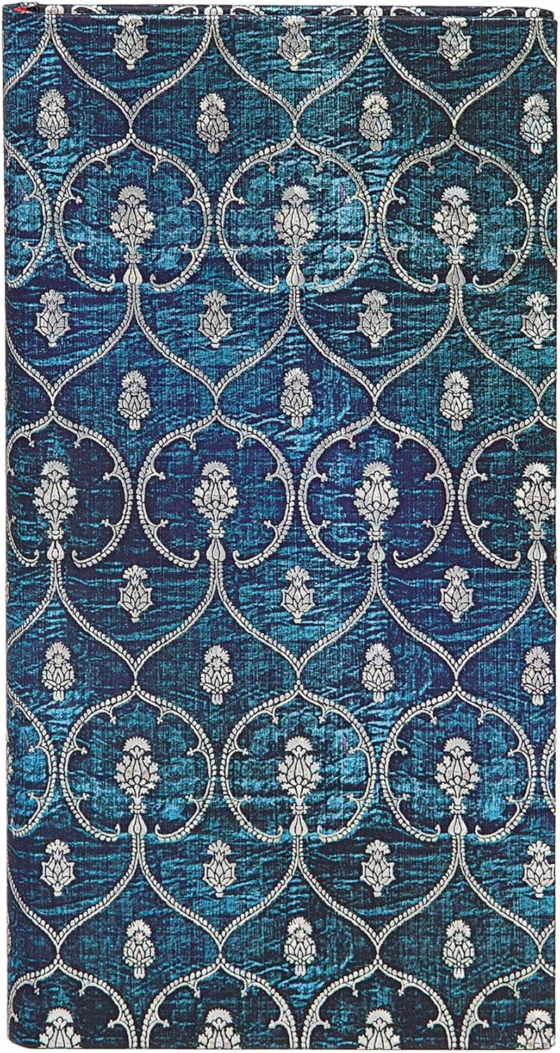 Paperblanks Hardcover Journal Blue Velvet, Slim (180 x 95) - Image 3
