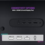 Cooler Master GA271 27 inch QHD 100Hz Gaming Monitor VA Adaptive Sync HDMI DP view 9