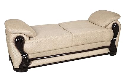 Dzyn Furnitures Fabsy Interiors Classic Backless 2 Seater Sofa