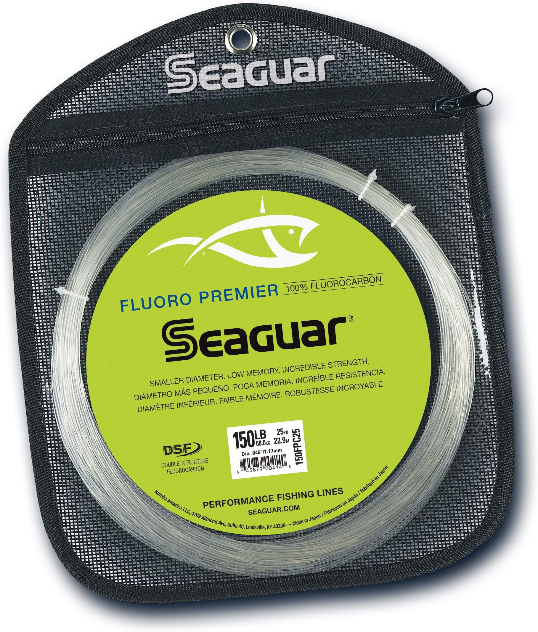 Seaguar Fluoro Premier 25 Yards Fluorocarbon Leader