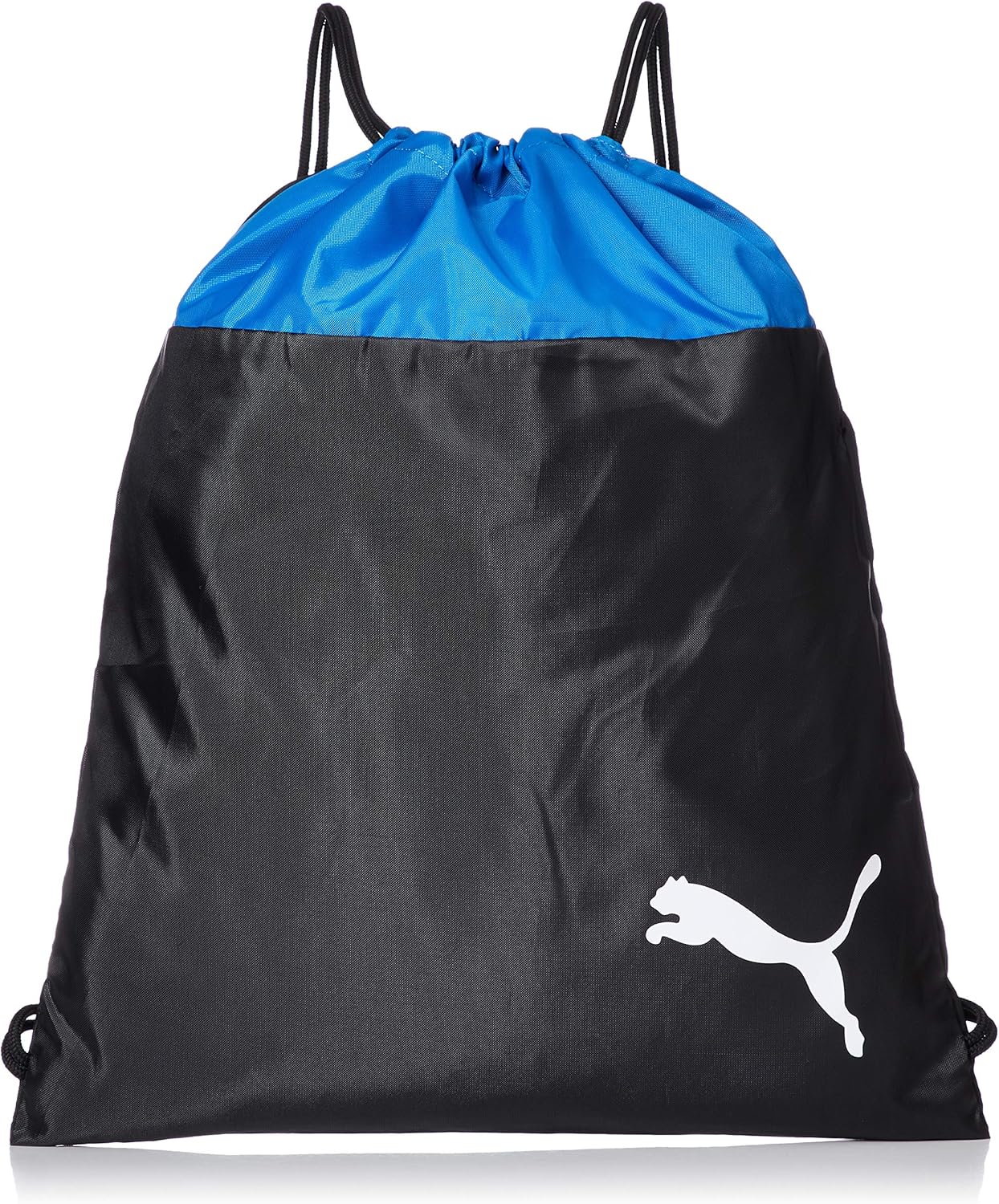 Puma Unisex's teamGOAL 23 Gym Sack Bags, Electric Blue Lemonade Black
