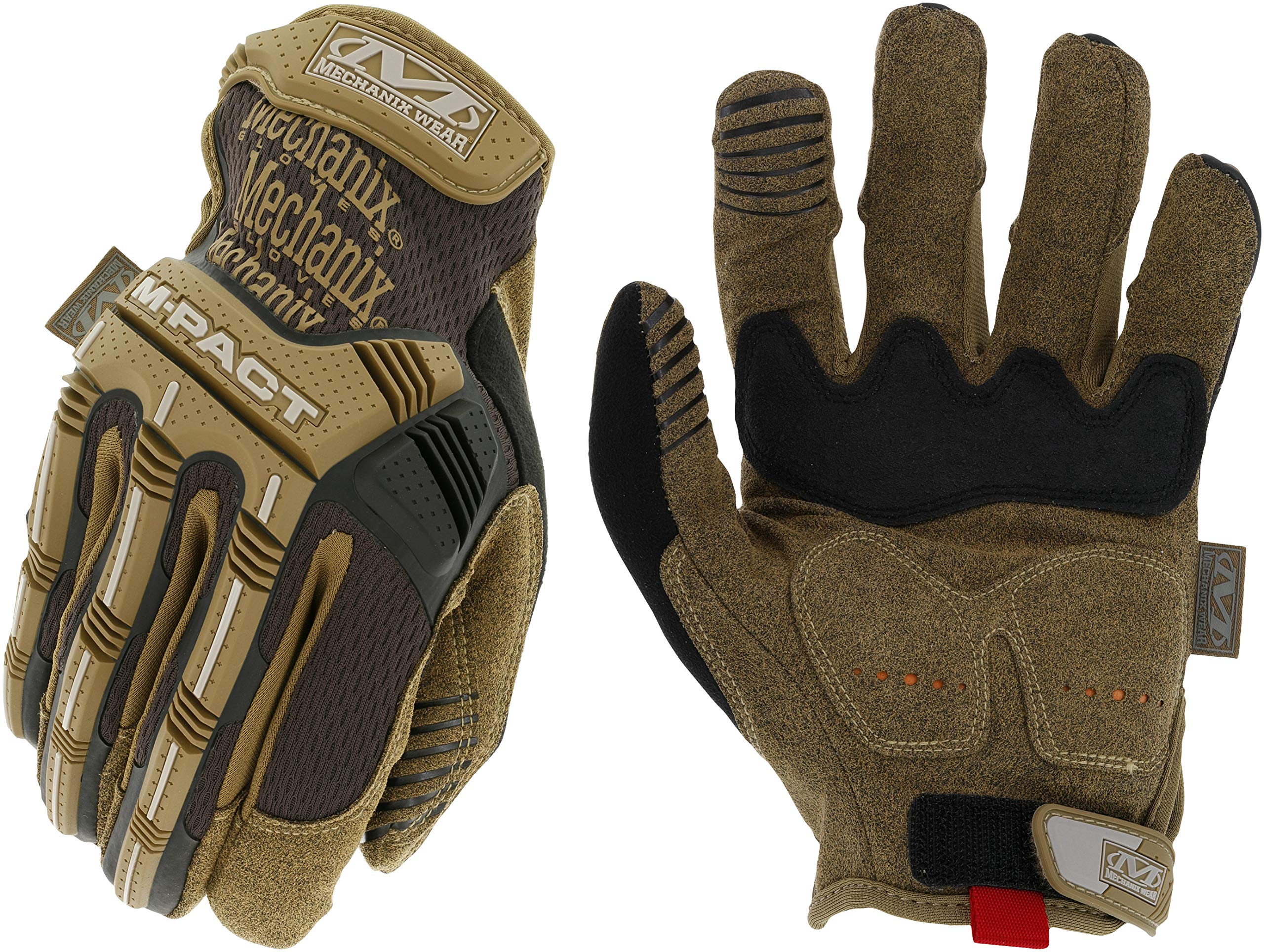 Mechanix Wear Men's M-Pact Gloves Brown size S