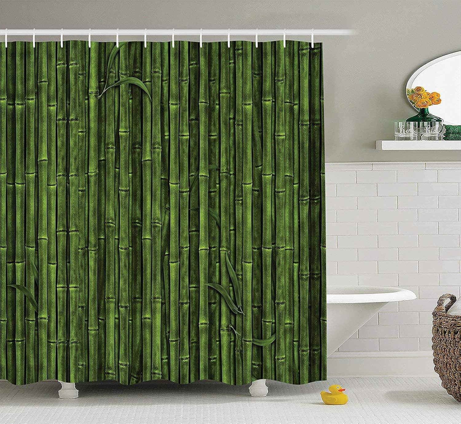 Amazon Com Hcg2019 Bamboo House Decor Collection Lined Up Tall