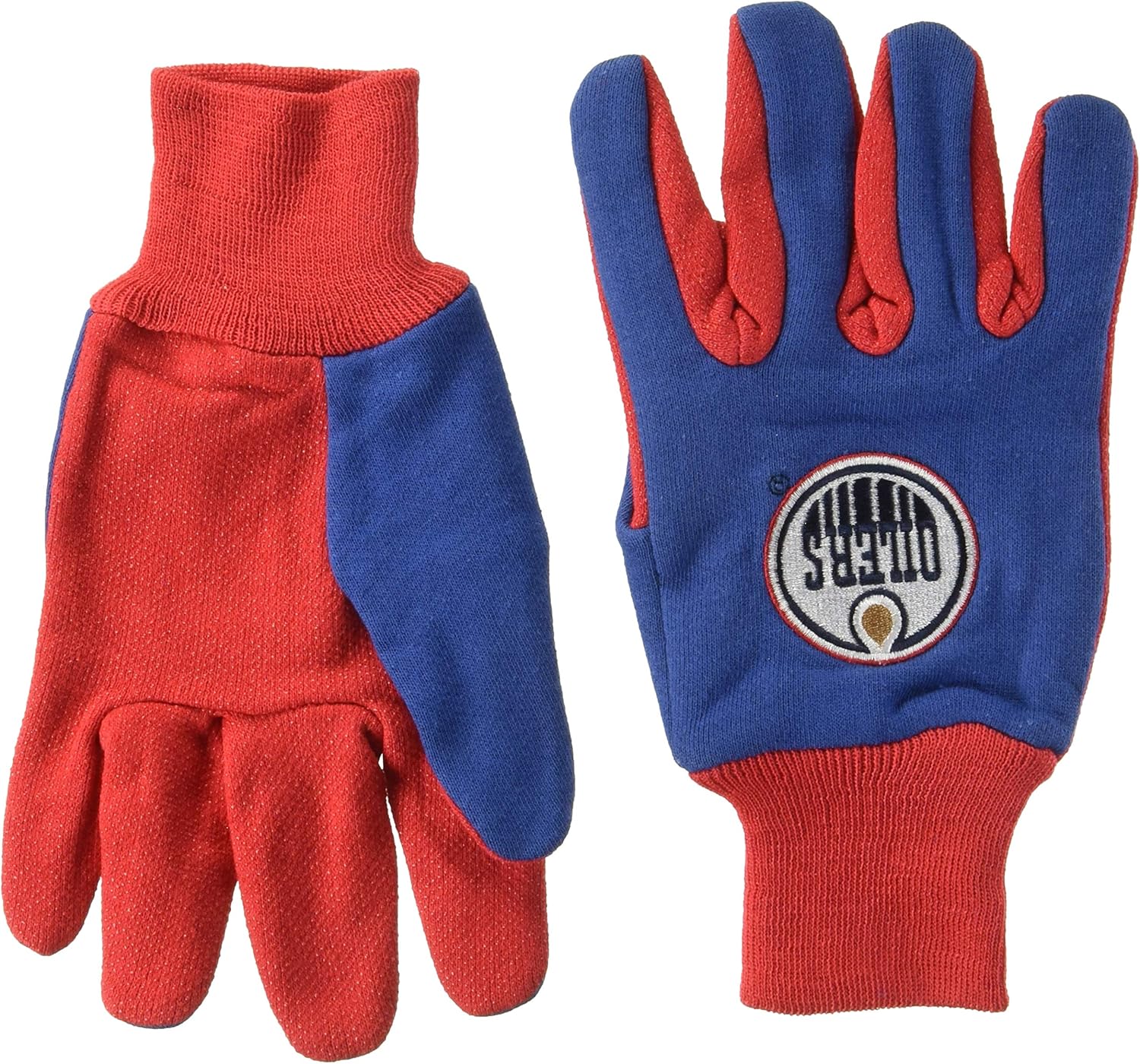 NHL Minnesota Wild Two-Tone Gloves, Green/Red : Sports Fan Apparel : Clothing