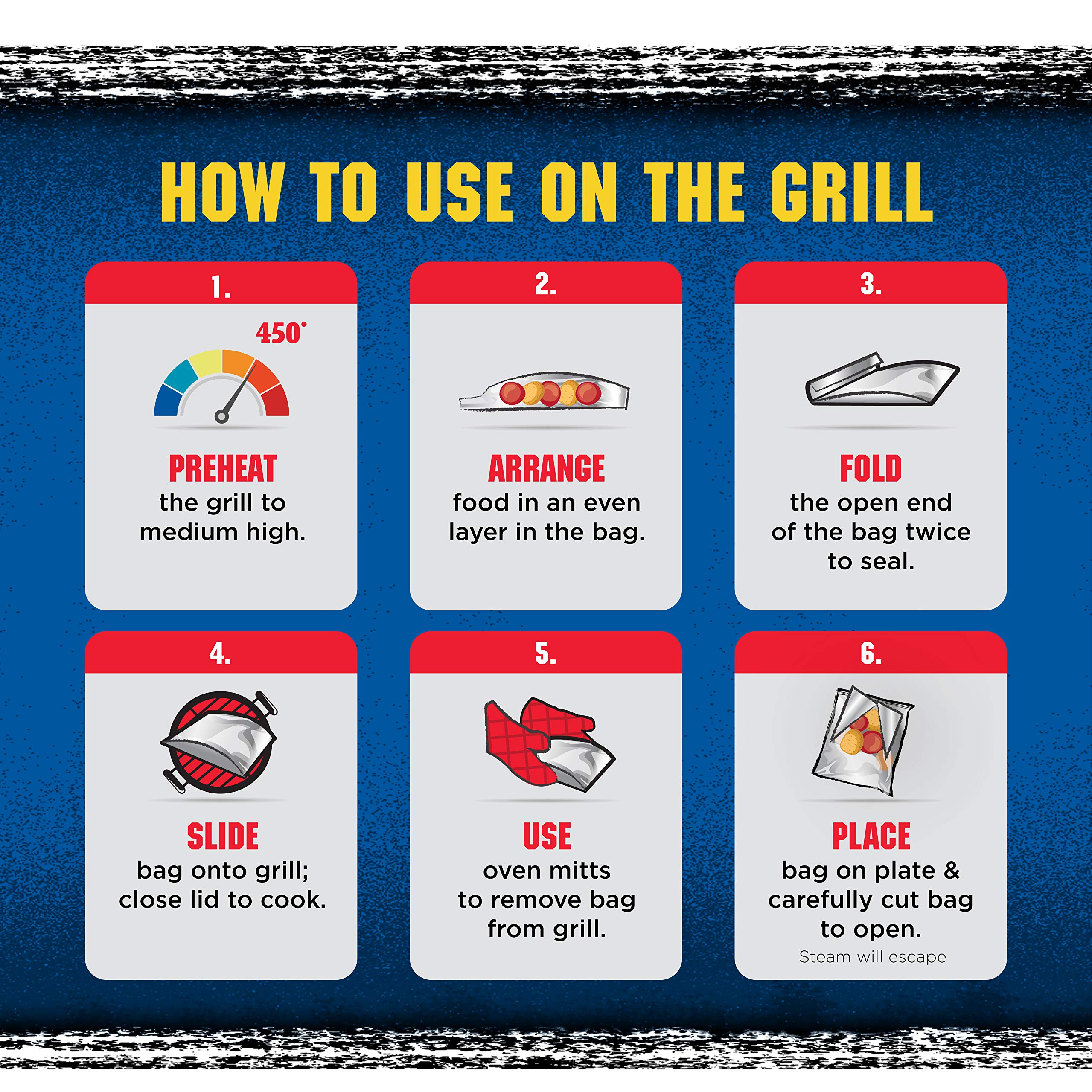 Kingsford 10259994115 Extra-Tough Grilling Bags, 15.5