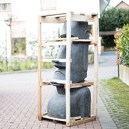 rapa nui figura de piedra arenisca