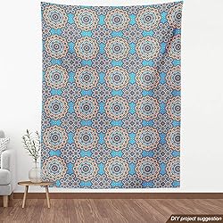Ambesonne Vintage Fabric by The Yard, Moroccan