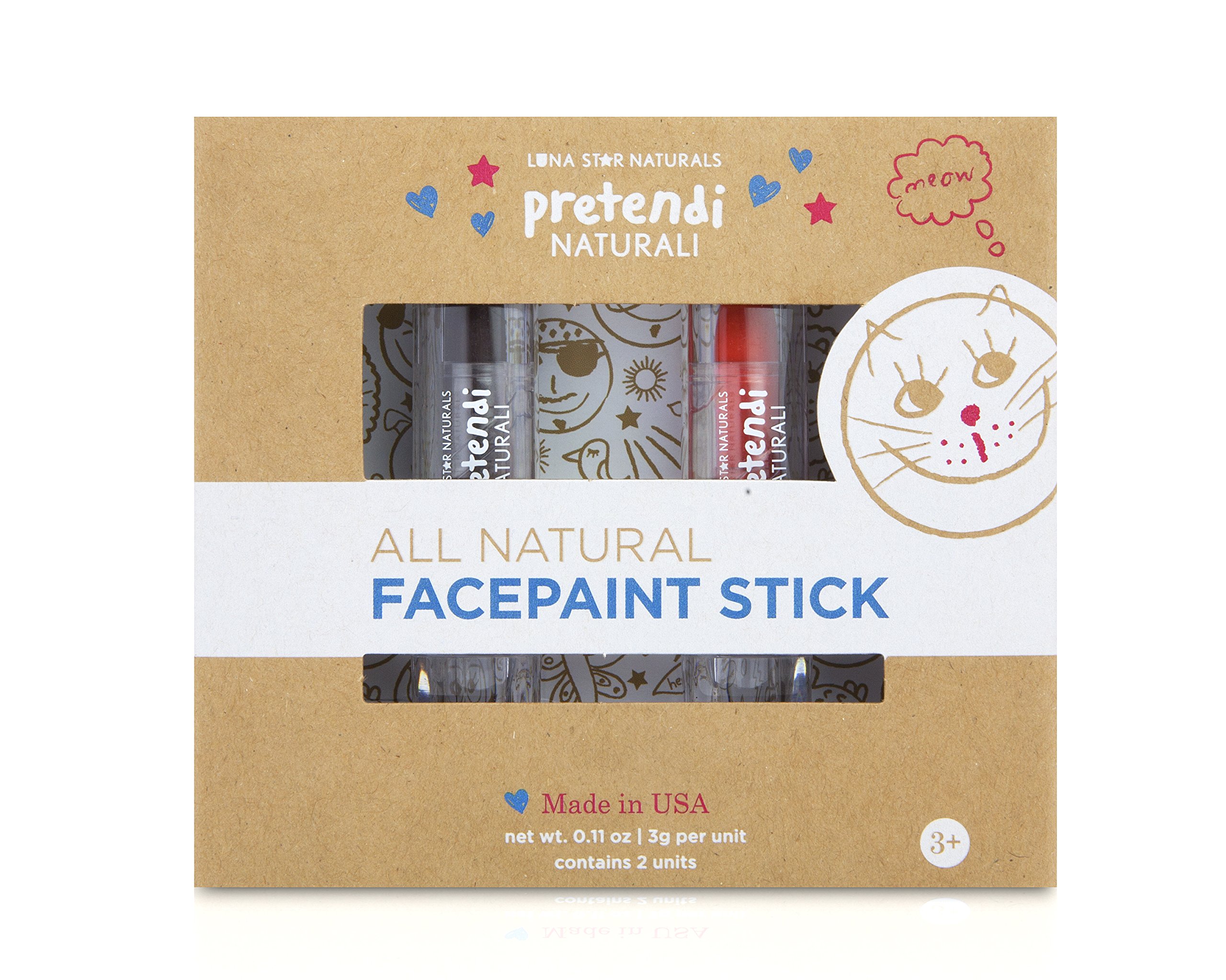 Luna Star Naturals Pretend AllNatural Mineral Face Paint