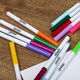 abeec 100 Assorted Felt Tip Pens for Kids 3+ - 20 Colours Craft Art Set view 5