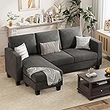 VICTONE Convertible Sectional Sofa Couch, 3 Seat