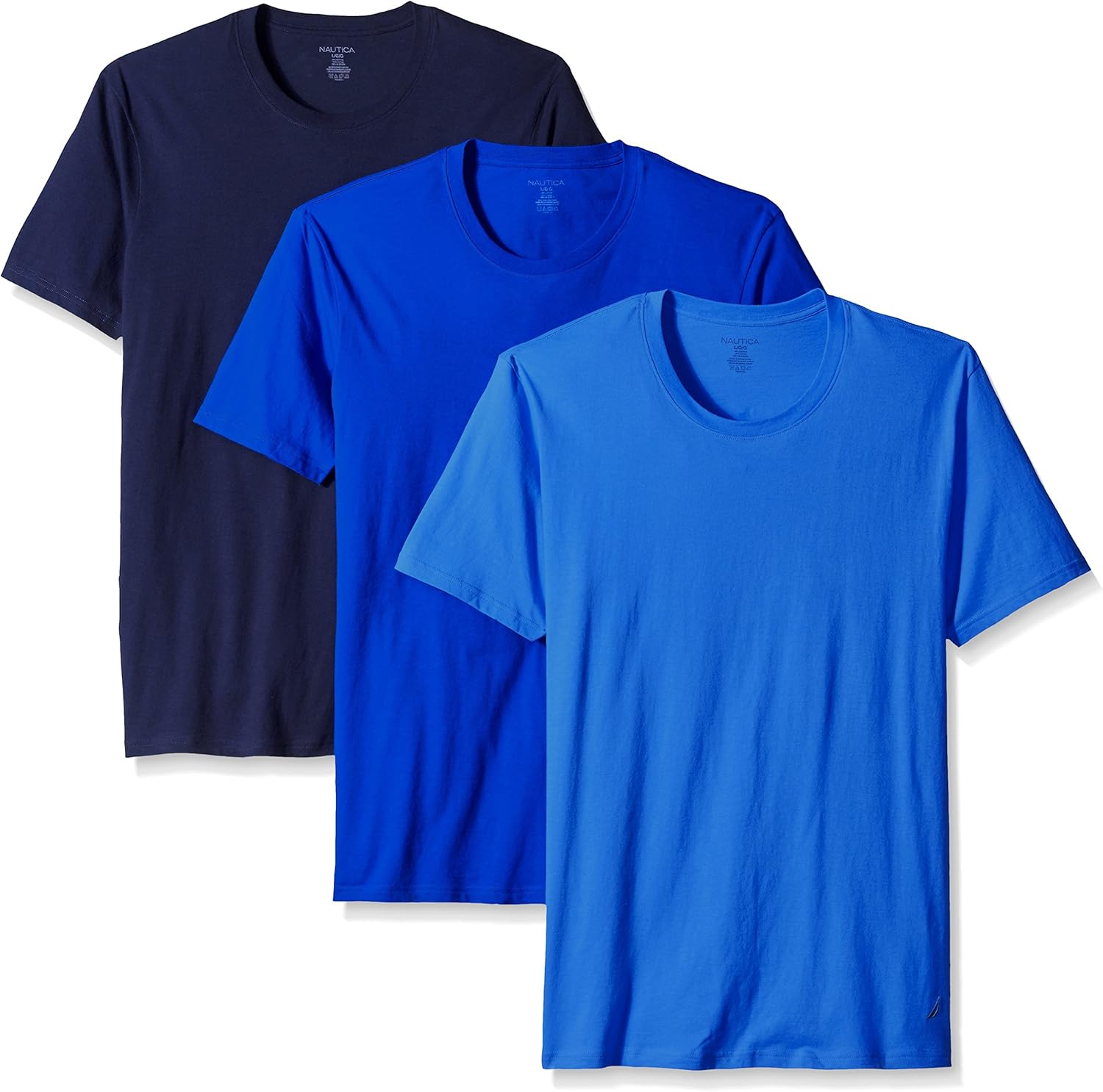 Cotton Crew Neck T-Shirt-Multi Packs at  Men’s Clothing store