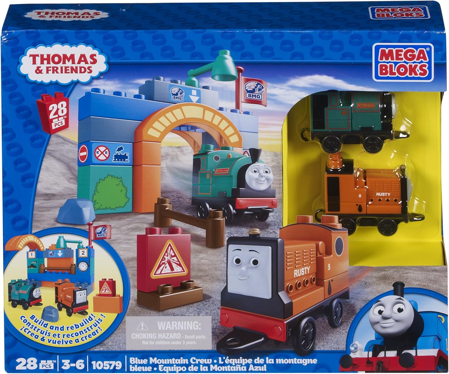 thomas mega bloks mountain adventure