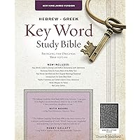 洋書 The Hebrew-Greek Key Study Bible The Hebrew-Greek Key Word Study Bible: KJV Edition, Black Genuine