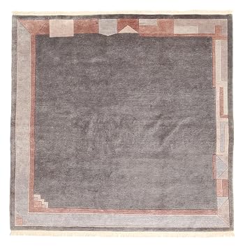 Nepal Original Teppich 250x250 Moderner Quadratisch Teppich