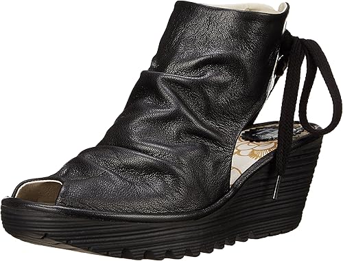 Amazon Fly London レディース カラー ブラック Fly London ファッションサンダル