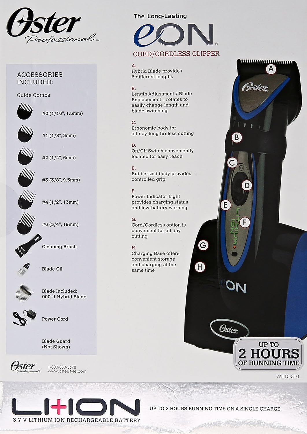 oster ion clippers
