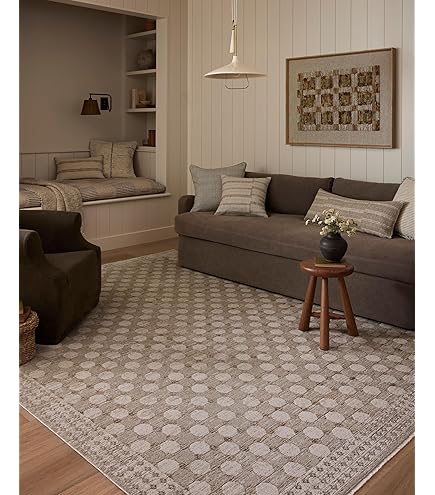 Amazon.com: Loloi Amber Lewis Windsor Collection WIN-01 Ivory