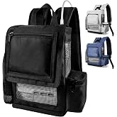 O2TOTES Backpack Fit for Inogen One G5 &amp; Rove 6, Zippered Bottom
