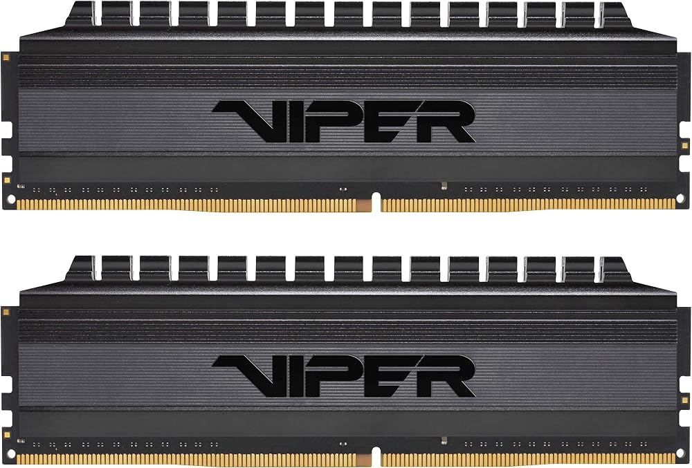 Patriot Viper 4 Blackout 16GB DDR4 3600MHz CL18 RAM Kit (2x8GB)