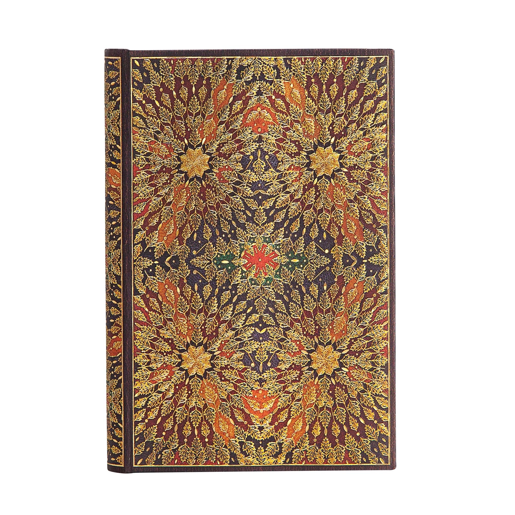 Paperblanks | Hardcover Journal | Fire Flowers | Unlined | Mini (95 × 140 mm)