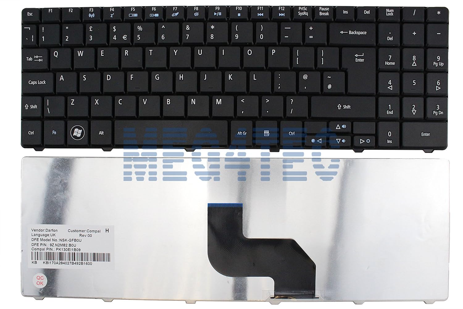 Acer Aspire 5732 5732Z 5734 5734Z Laptop-Motherboard LA-4854P [LA-4854P - Foto 9