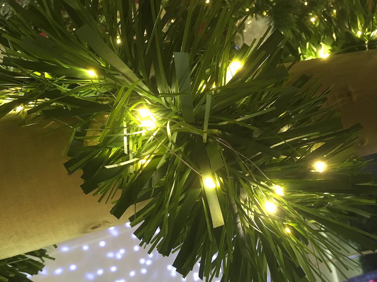 Festive Productions 20L LED Naked Silver Wire Lights, Warm White - Image 3