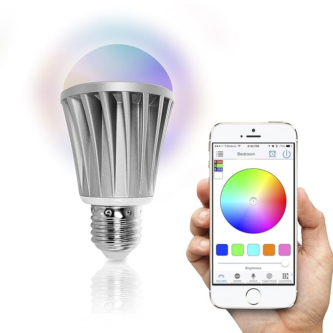 Flux Bluetooth LED Smart Bulb Wireless Multi Color Changing Light For