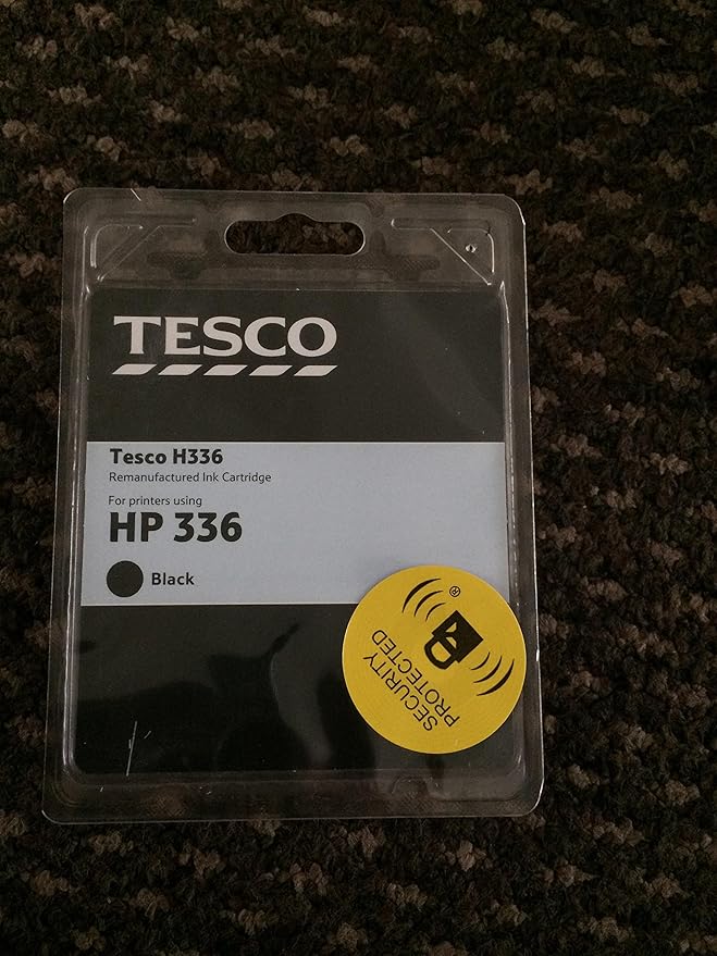 Tesco h336 remanufactured ink cartridge for hp 336 BLACK.: Amazon.co.uk: Office Products