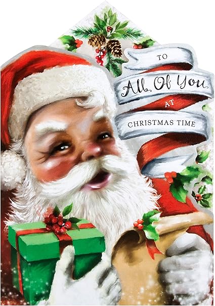 Hallmark Carte De Noel Texte En Anglais Format Moyen Memory Making Amazon Fr Fournitures De Bureau