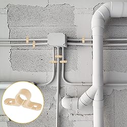 Briwooody 50 Pack 1/2 Inch Skin Color Pipe Supports