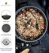 MasterClass Cast Aluminium Casserole Dish 32cm 5L Black Gift Boxed view 5