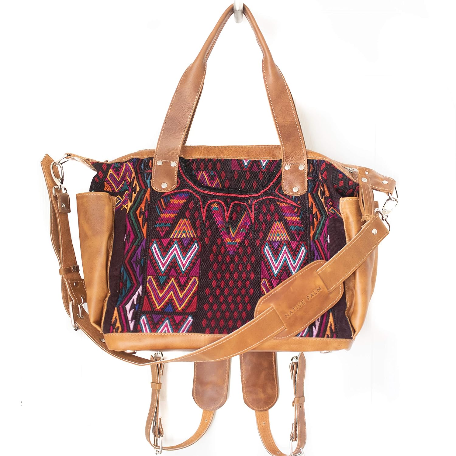 leather day bag