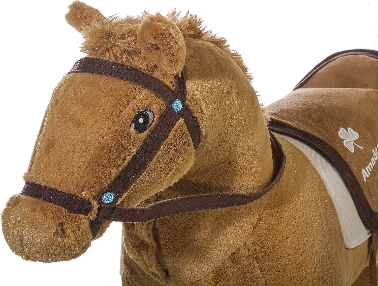 Cavallo Giocattolo Bibi & Tina Amadeus - Peluche In Lana Morbida Con Criniera E Sella Ricamata - Foto 2