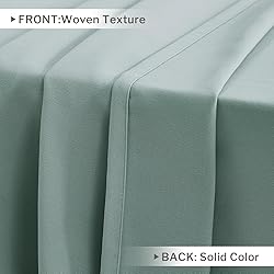 Melodieux Blackout Curtains for Bedroom Cotton