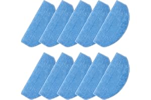 Tikom Robot Vacuum Mop Wipes Replacement Parts G8000 and G8000 PRO Robot Vacuum, 10 pcs