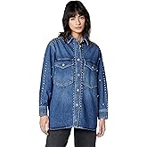 AllSaints womens Alba Stud Shirt