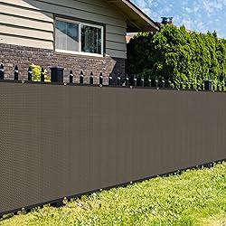 SunnyRoyal 8' x 27' Brown Privacy Fence Screen