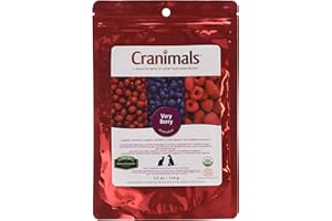 Cranimals Very Berry Organic Antioxidant Supplement for Dogs & Cats by Cranimals -120 g